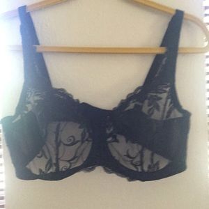 Soma Intimates Sensuous Lace Underwire Bra 38D.